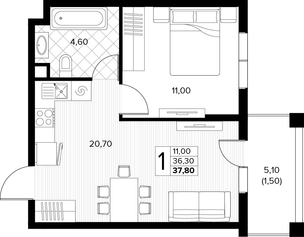 Квартира №59