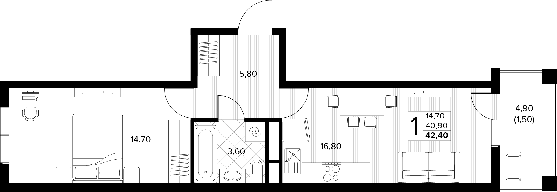 Квартира №61