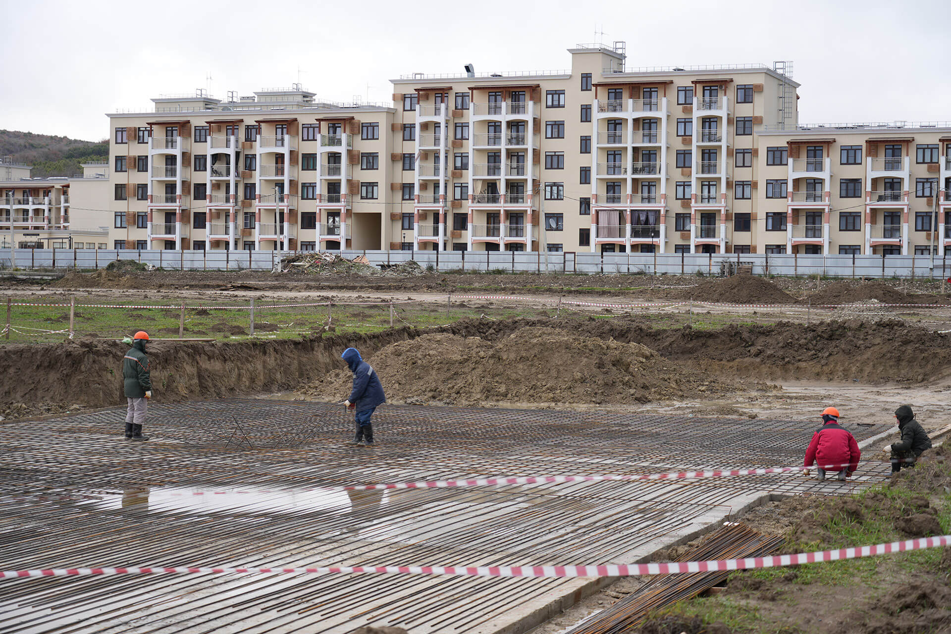 этап строительство