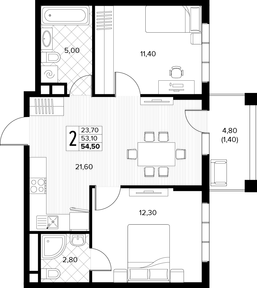 Квартира №60