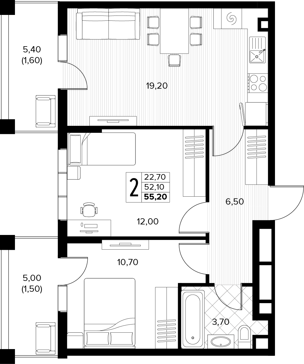 Квартира №2