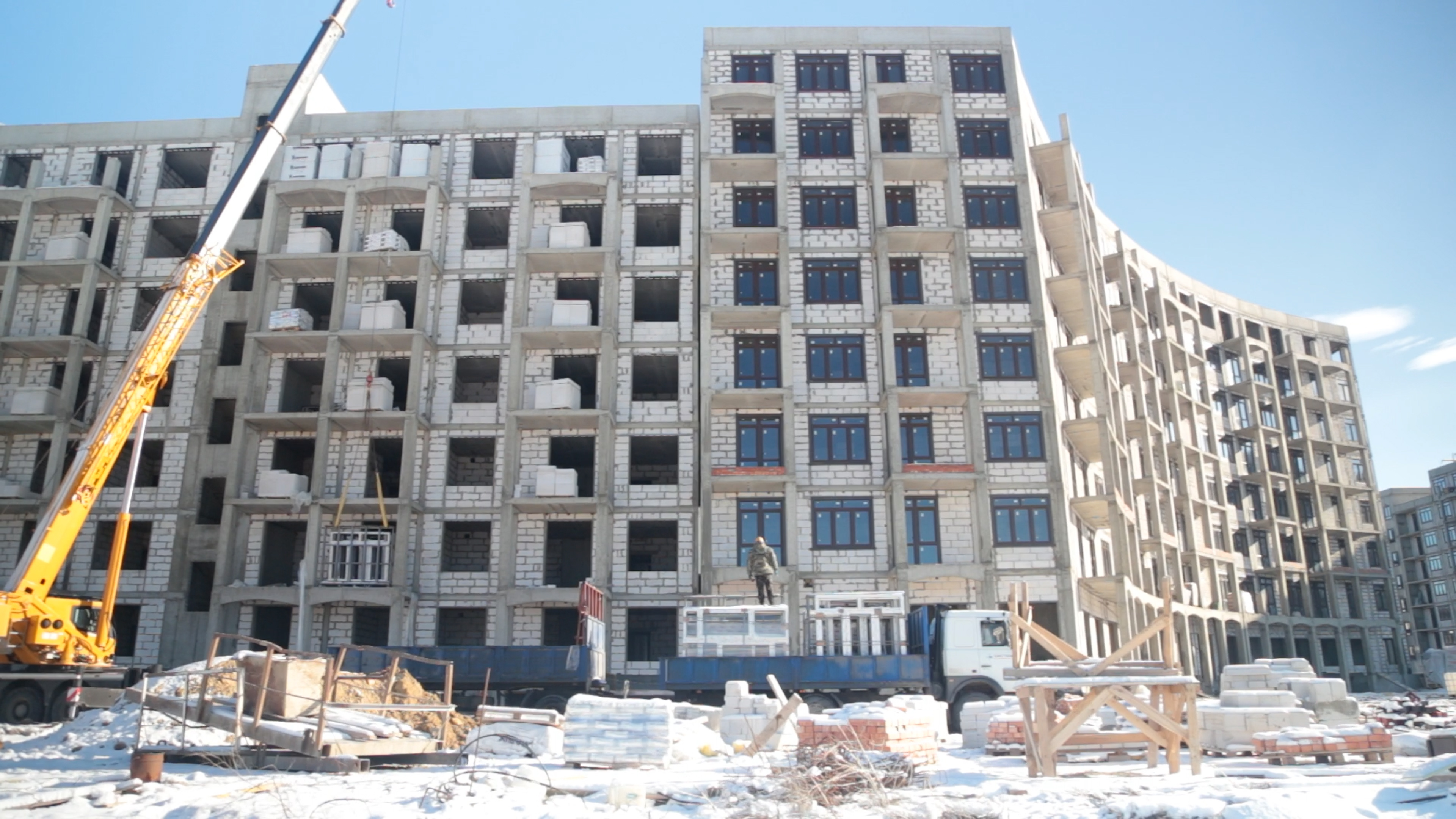 этап строительство