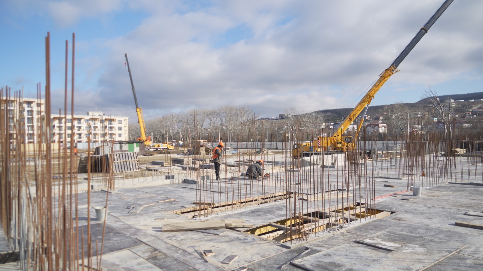 этап строительство