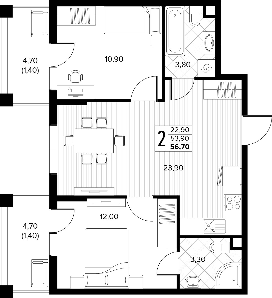 Квартира №47