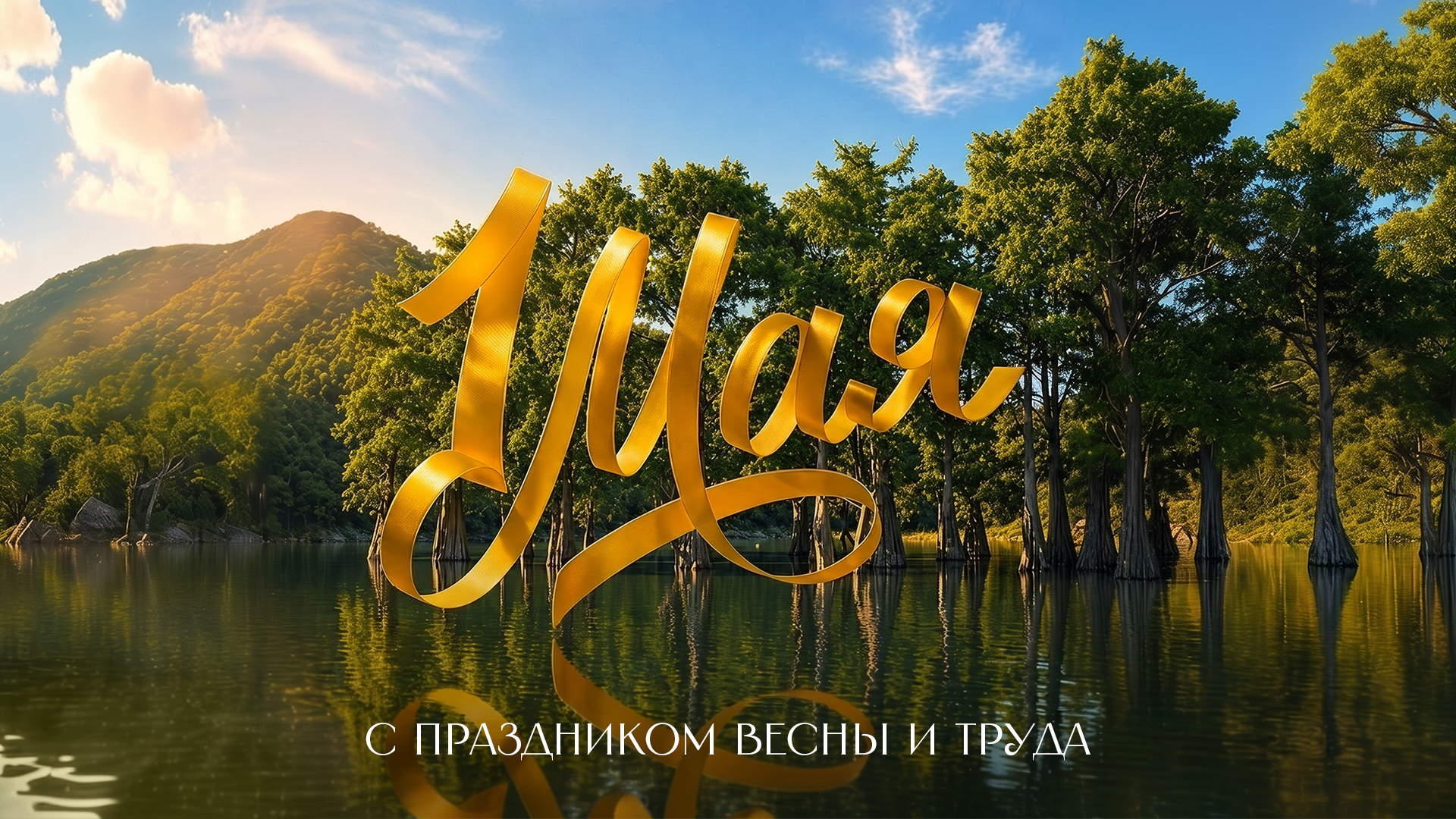 С праздником Весны и Труда!